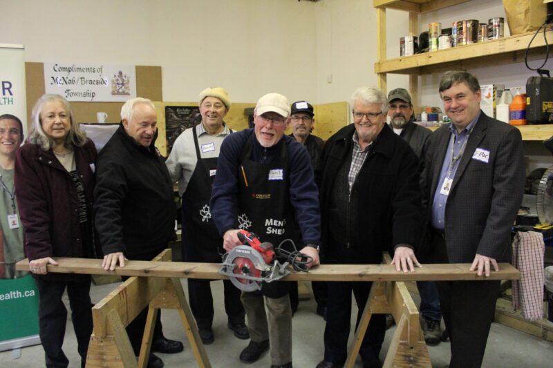 Tremendous turnout for Arnprior McNab/Braeside Men’s Shed grand opening